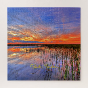 Florida Everglades, landschaftliches Panorama, Puzzle