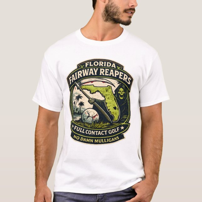 Florida Fairway Reapers (Full-Contact-Golf) T-Shir T-Shirt (Vorderseite)