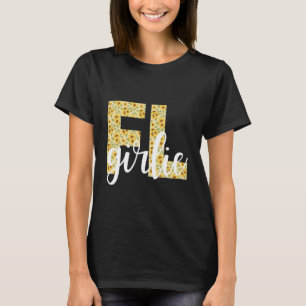 Florida FL Girl Staatsstolz Einfach Preppy Sunfloe T-Shirt