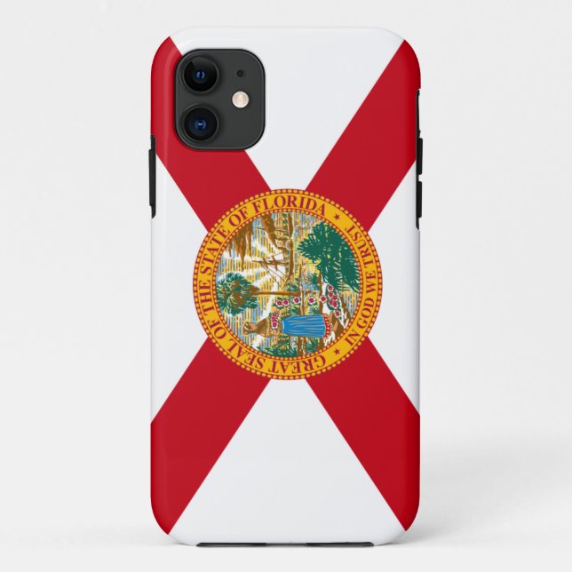 Florida Flag Case-Mate iPhone Hülle (Rückseite)