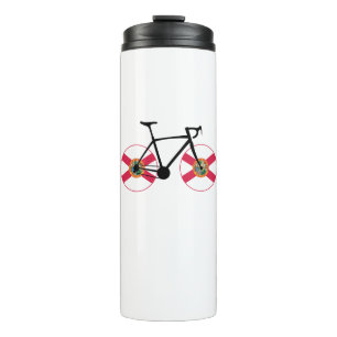 Florida Flag Cycling Thermosbecher