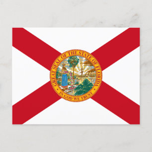Florida Flag: Der Sonnenschein-Staat von Floridian Postkarte