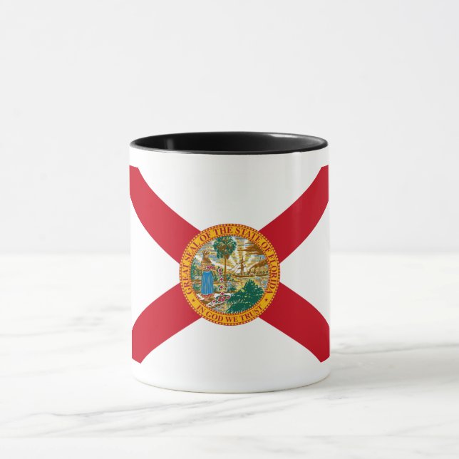 Florida Flag: Der Sonnenschein-Staat von Floridian Tasse (Zentrum)