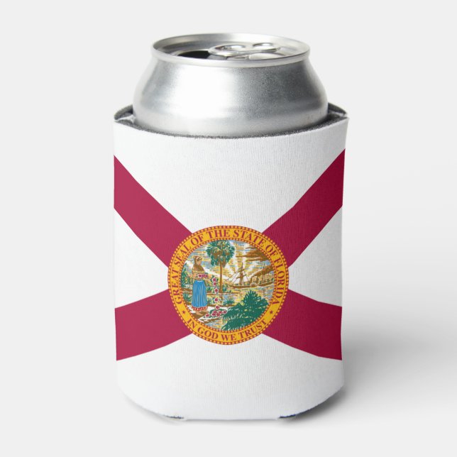FLORIDA FLAG DOSENKÜHLER (Kanne Vorderseite)