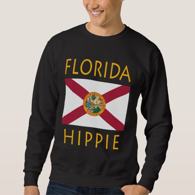 Florida Flag Hippie Sweatshirt (Vorderseite)