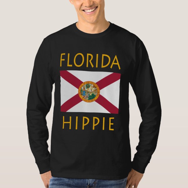 Florida Flag Hippie T-Shirt (Vorderseite)