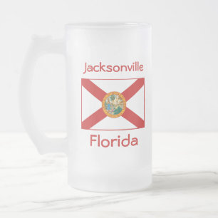 Florida Flag Karte Stadt Tasse