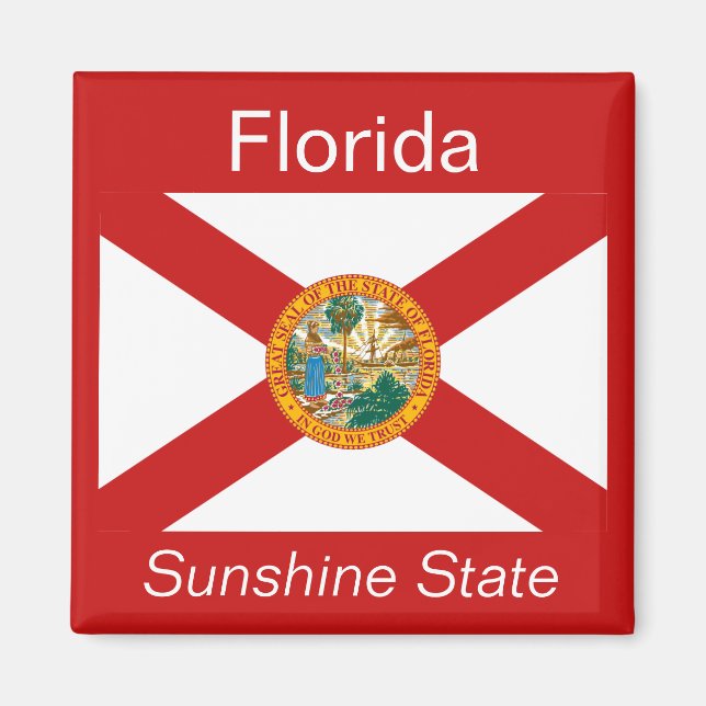 Florida Flag Magnet (Vorne)