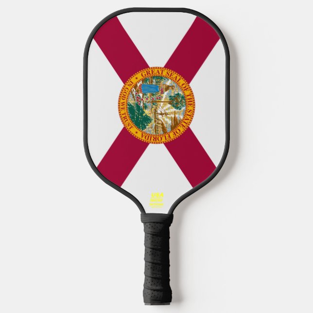 Florida Flag Pickleball Schläger (Vorderseite)
