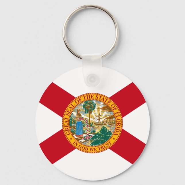 Florida Flag Schlüsselanhänger (Vorderseite)