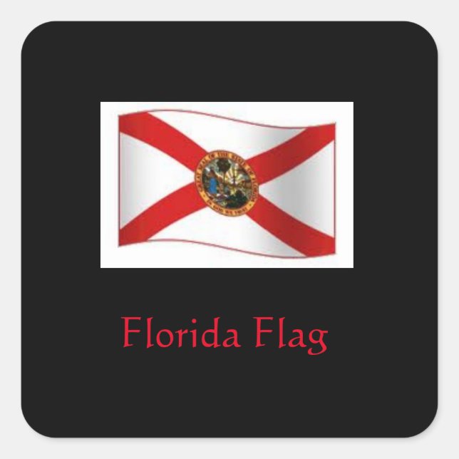 Florida Flag Sticker (Vorderseite)