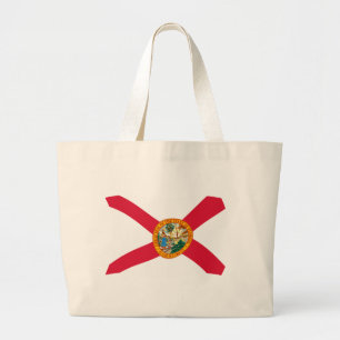 Florida Flag Tote Bag Jumbo Stoffbeutel