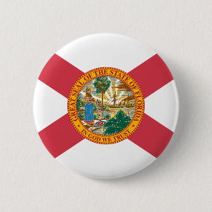 Florida-Flagge Button