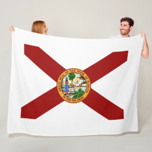 Florida-Flagge Fleecedecke