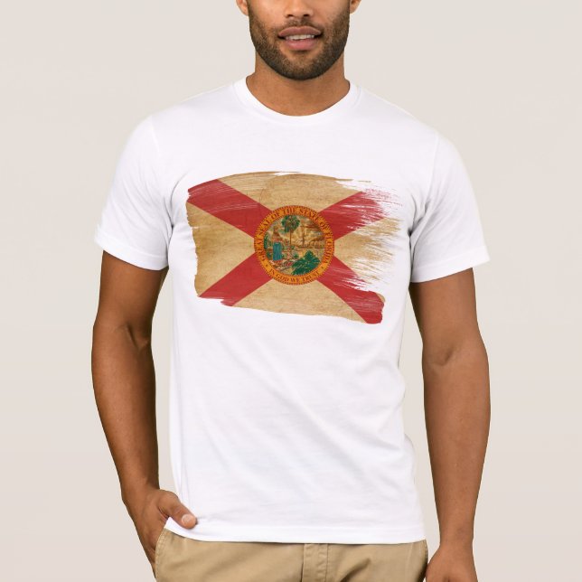 Florida-Flaggen-T - Shirt (Vorderseite)