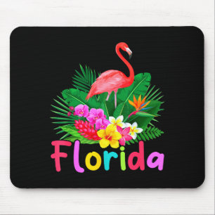 Florida Flamingo tropische Pflanze Sommerurlaub Mousepad