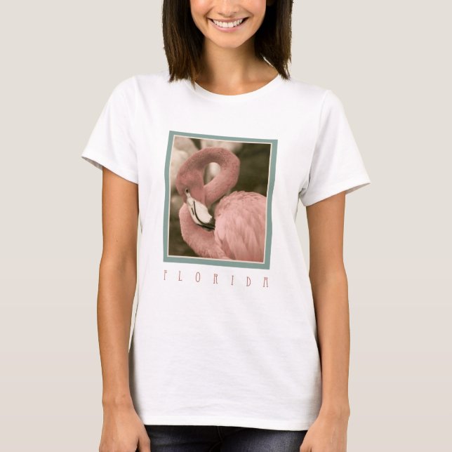 Florida Flamingos T-Shirt (Vorderseite)
