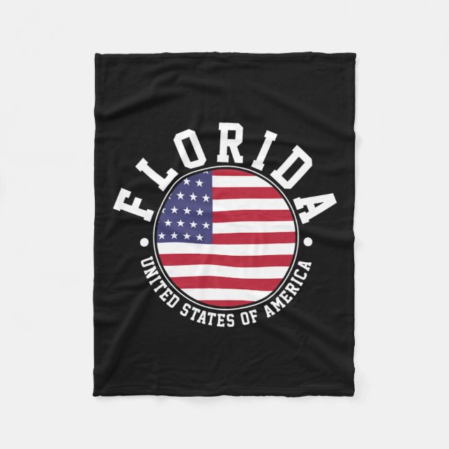 Florida Fleecedecke (Vorderseite)