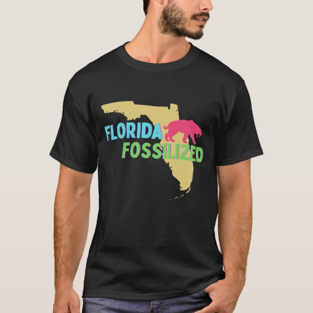 Florida Fossilized Neon T - Shirt (Vorderseite)