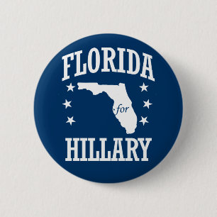 FLORIDA FÜR HILLARY BUTTON
