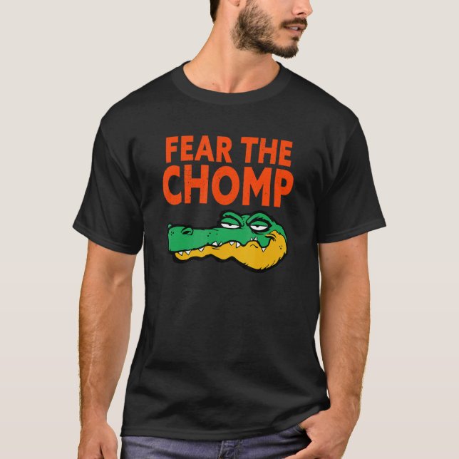 Florida fürchtet den Chomp Gator 1 T-Shirt (Vorderseite)