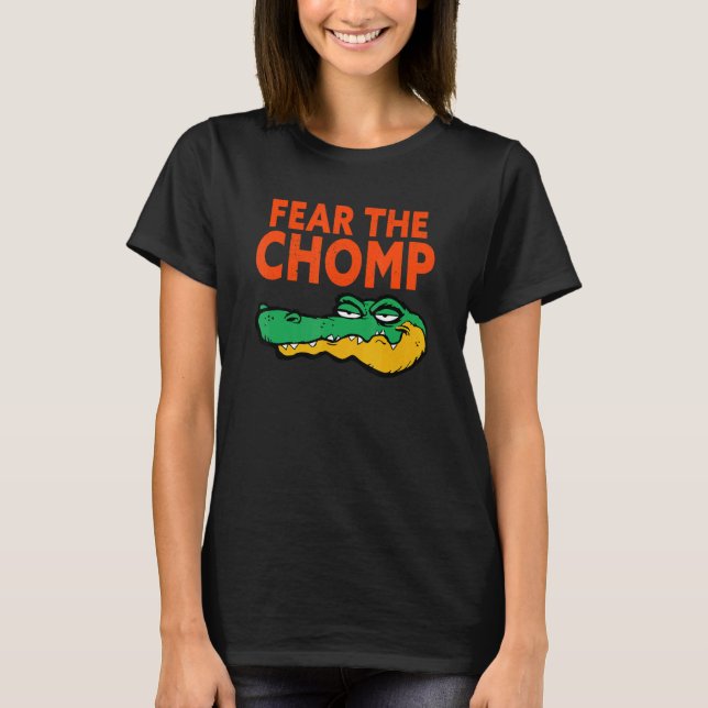 Florida fürchtet den Chomp Gator 1 T-Shirt (Vorderseite)