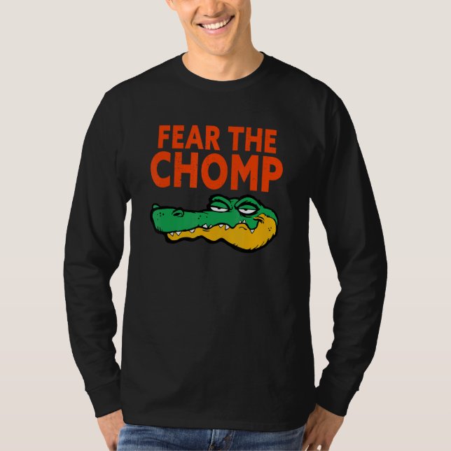 Florida fürchtet den Chomp Gator 1 T-Shirt (Vorderseite)