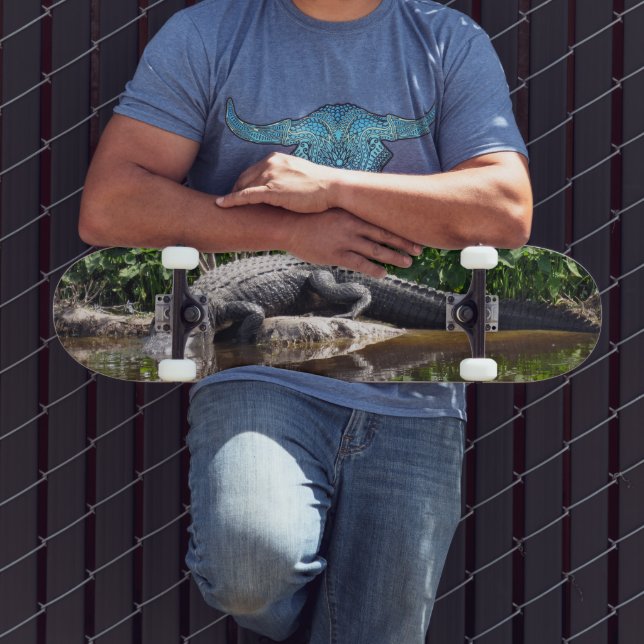 Florida Gator - American Alligator Skateboard (Außenbereich 3)