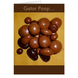 Florida Gator Kack Chocolate Specialties Card