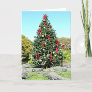 Florida Gator Weihnachtskarte Karte