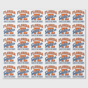 Florida Gators Könige des Sumpfes Vintage College  Geschenkpapier