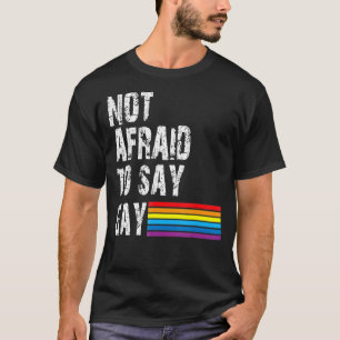 Florida Gay nicht davor, zu sagen, Gay Lgbtq Gay R T-Shirt