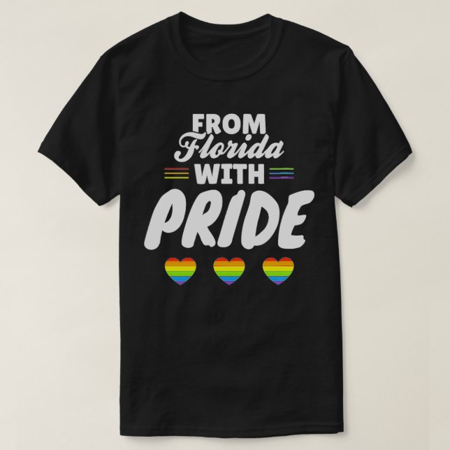 Florida Gay Pride  T-Shirt (Design vorne)