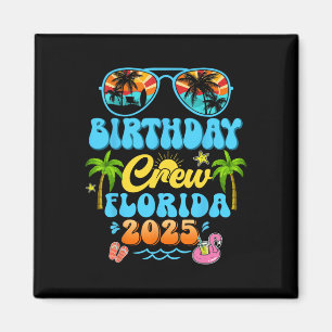 Florida Geburtstags-Crew-Urlaub-Kreuzfahrt Sommer Magnet