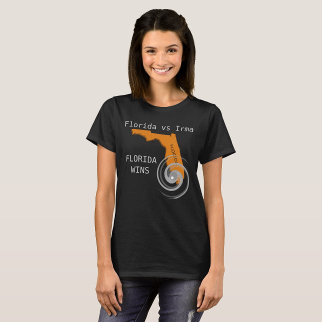 Florida gegen Irma, Florida gewinnt T-Shirt (Vorne ganz)