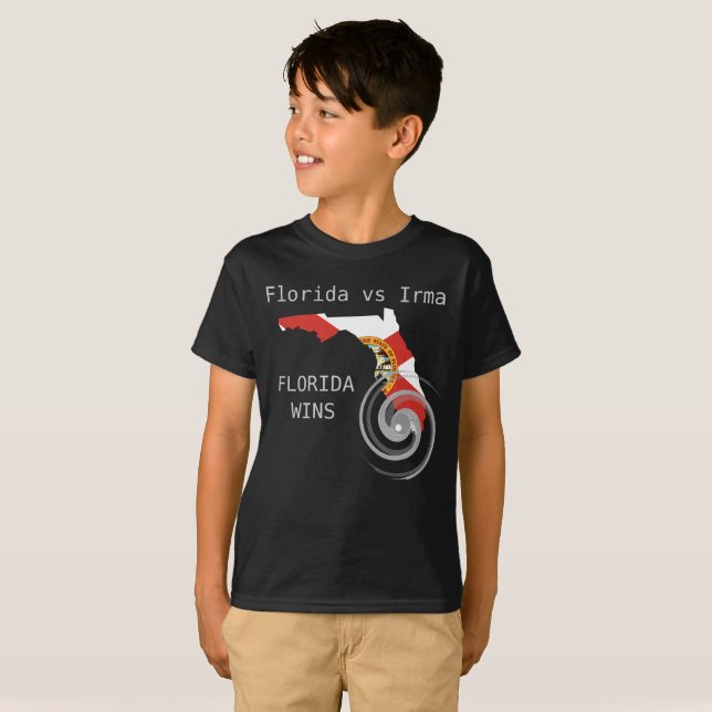 Florida gegen Irma, Florida gewinnt T-Shirt (Vorne ganz)