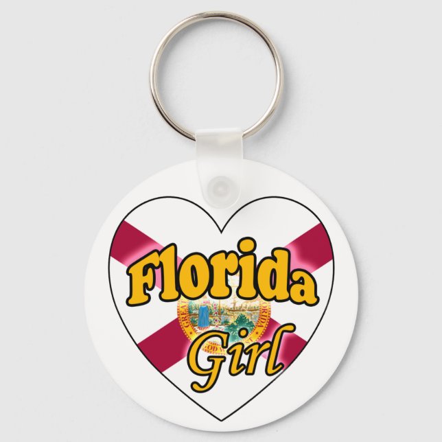 Florida Girl Schlüsselanhänger (Vorderseite)