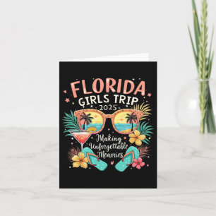 Florida Girls Trip 2025 Beach Vibes Family Vacatio Karte