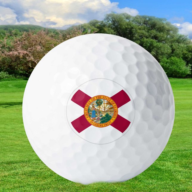 Florida Golf Balls, Staatsflagge / Patrioten Golfball (Von Creator hochgeladen)