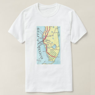 Florida Golf von Mexiko T-Shirt