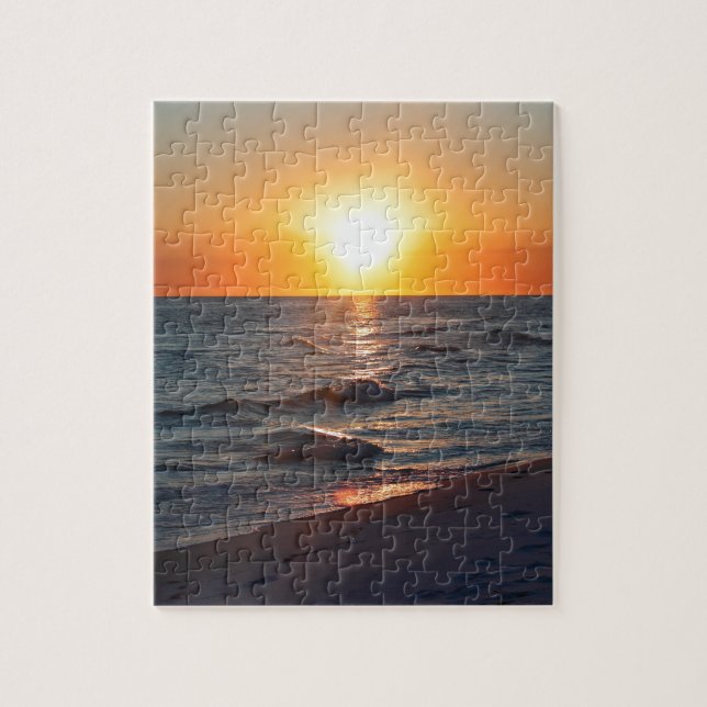 Florida-Golfküstensonnenuntergang Puzzle (Vertikal)