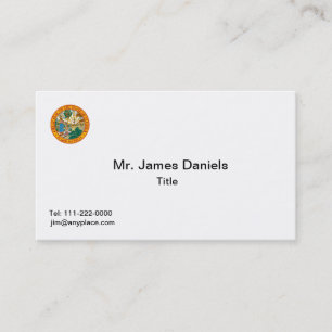Florida Great Siegel Business Card Templates Visitenkarte
