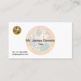 Florida Great Siegel Visitenkarte