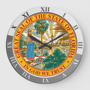 Florida Große Wanduhr