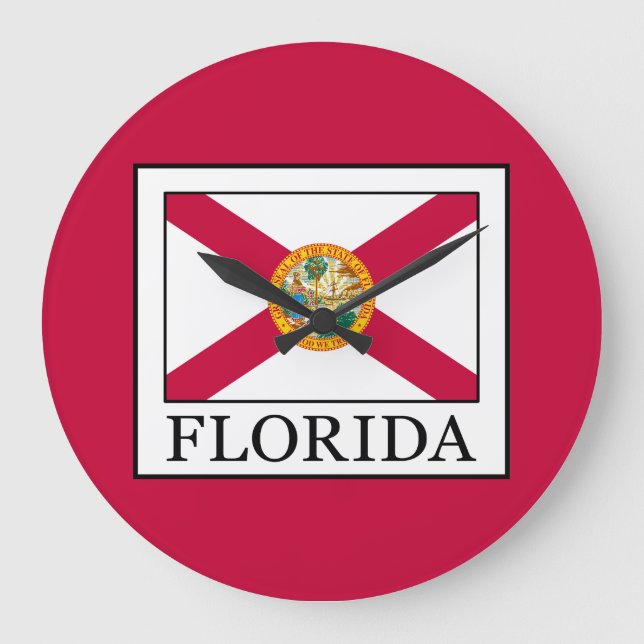 Florida Große Wanduhr (Vorderseite)
