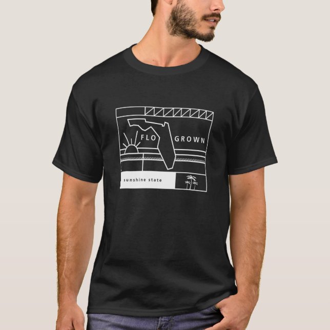 Florida Grown Flo Grown Gear T-Shirt (Vorderseite)
