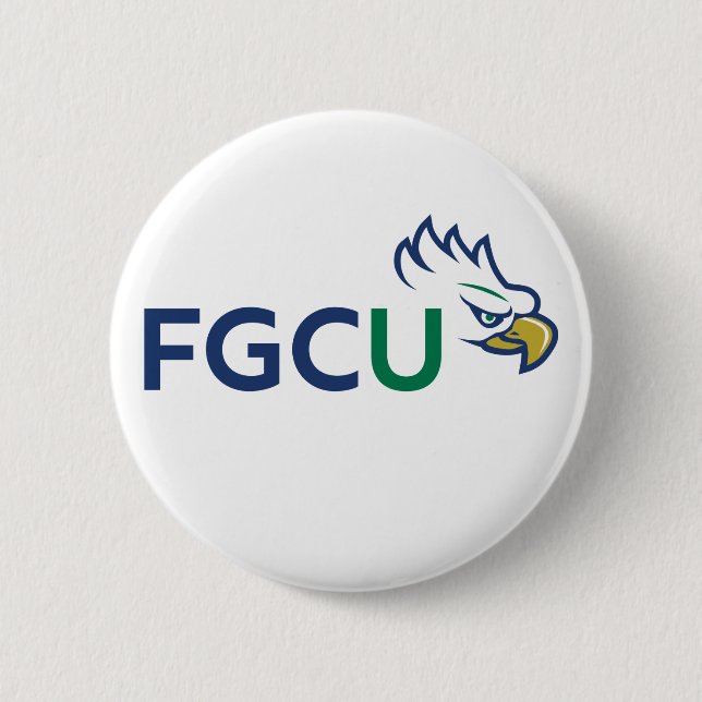 Florida Gulf Coast University Eagles Button (Vorderseite)