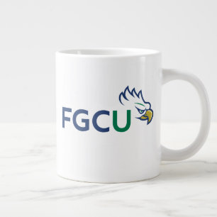 Florida Gulf Coast University Eagles Jumbo-Tasse