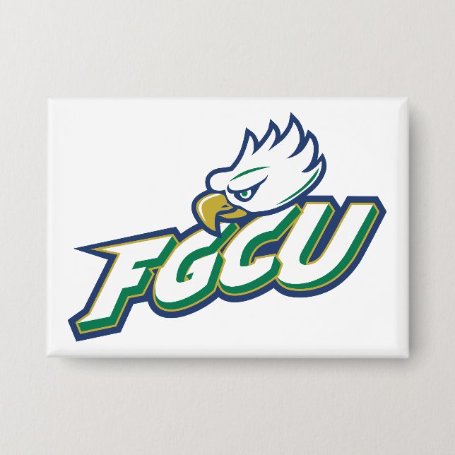 Florida Gulf Coast University | FGCU Azul Eagles Button (Vorderseite)