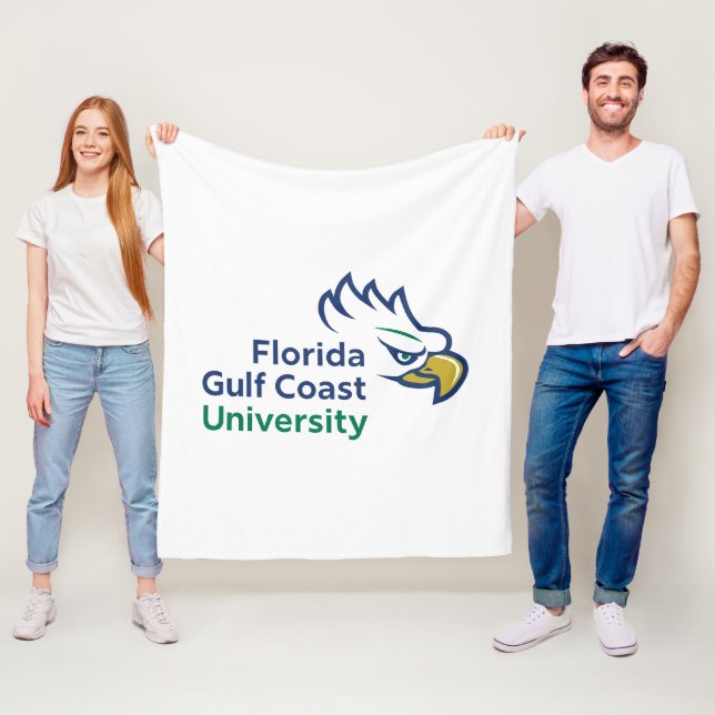 Florida Gulf Coast University | FGCU Azul Eagles Fleecedecke (Beispiel)